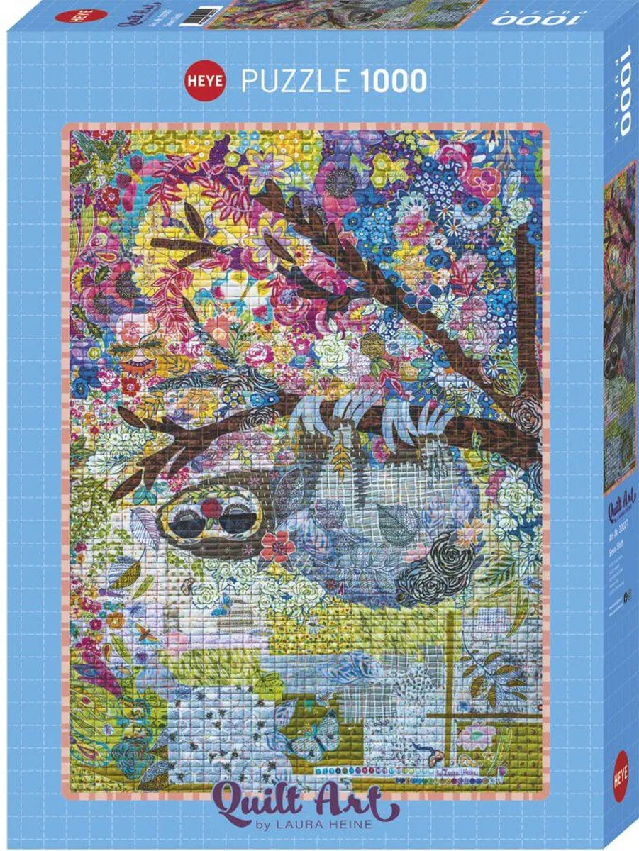 Heye Sewn Sloth Puzzel 1000 Stuks