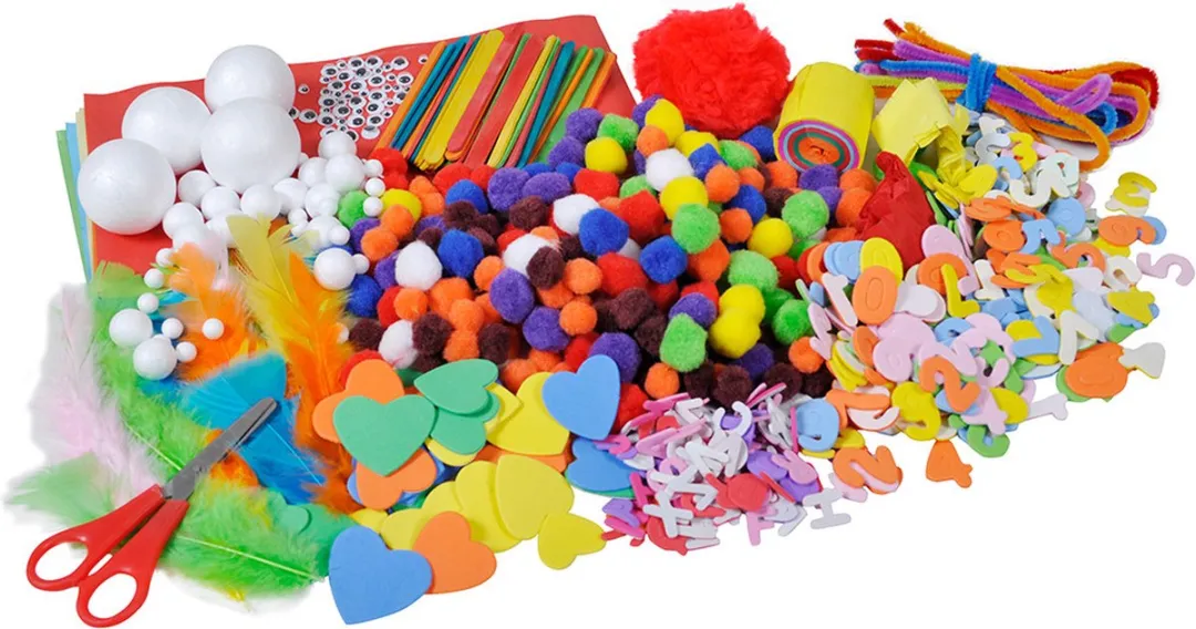 Knorrtoys Creative Bucket Knutseldoos 750-delig