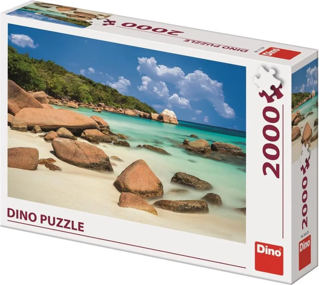 Dino Toys Legpuzzel Idyllisch Strand 2000 Stuks - Blauw