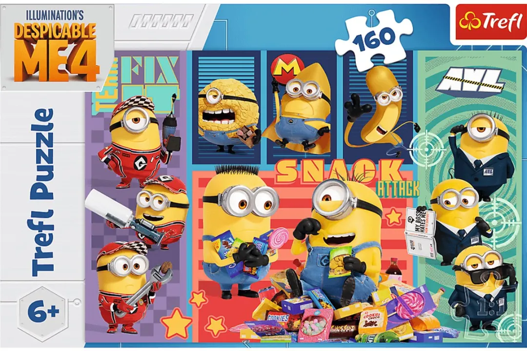 Trefl Stripfiguren Puzzle 160 Stuks - Multi