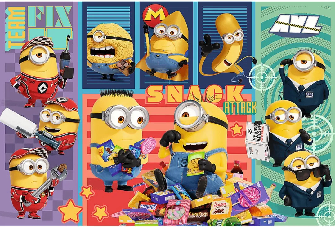 Trefl Stripfiguren Puzzle 160 Stuks - Multi