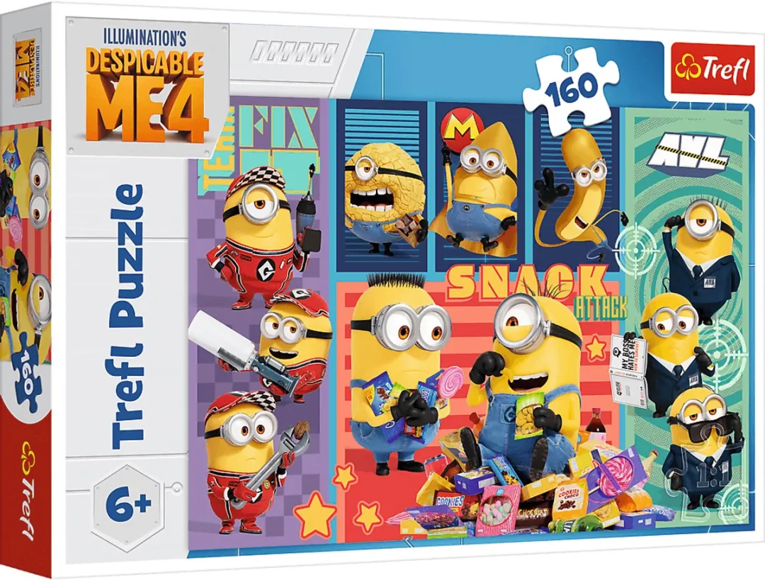 Trefl Stripfiguren Puzzle 160 Stuks