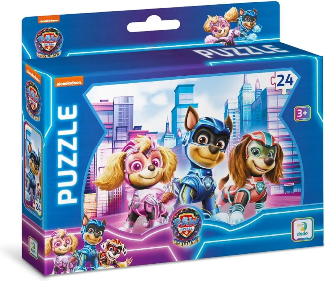 Dodo Toys Paw Patrol The Mighty Movie Puzzel 24 Stuks - Skye & Zuma