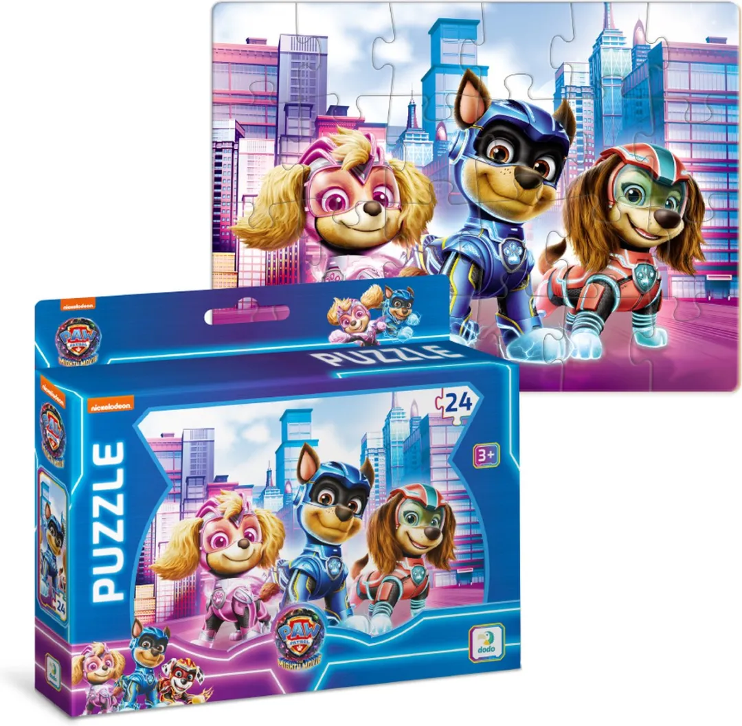 Dodo Toys Paw Patrol The Mighty Movie Puzzel 24 Stuks