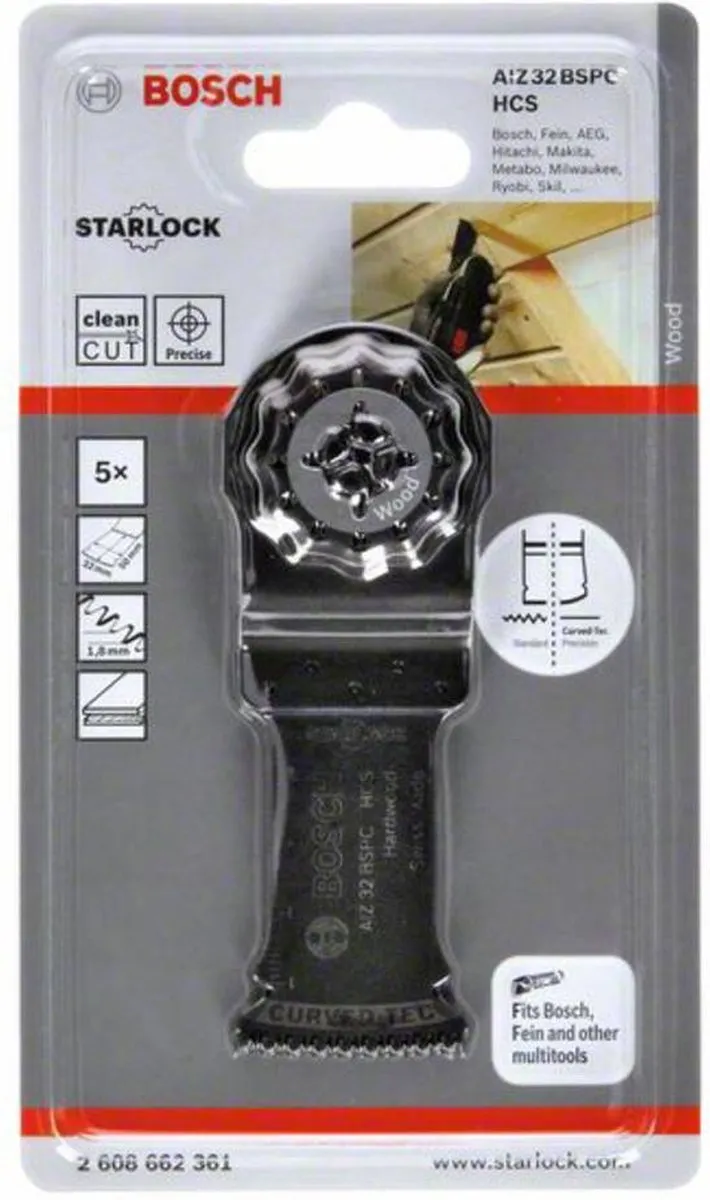 Bosch HCS Precision AIZ 32 BPC Invalzaagblad - Oscillerend