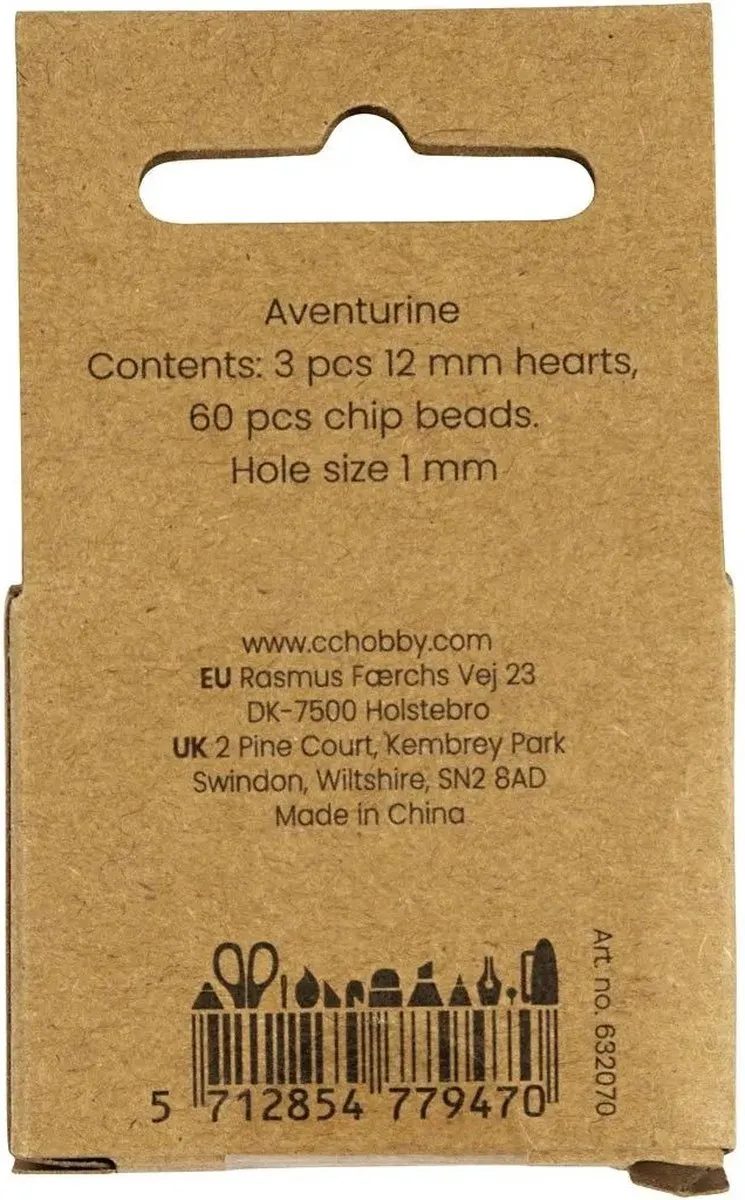 Creativ Company Aventurien Koraal Kralen - 63 Stuks