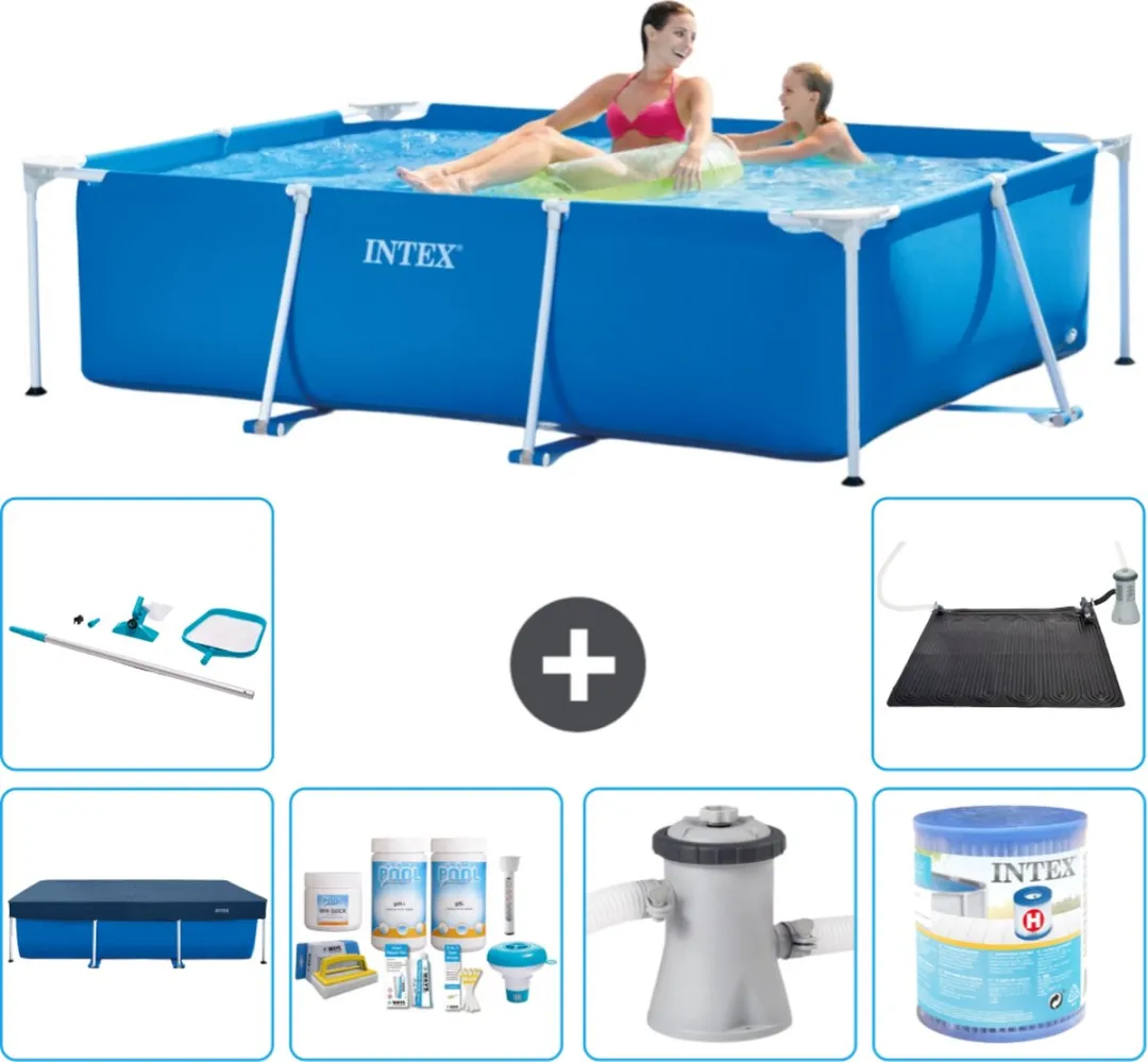 Intex Rechthoekig Frame Zwembad 220x150x60cm