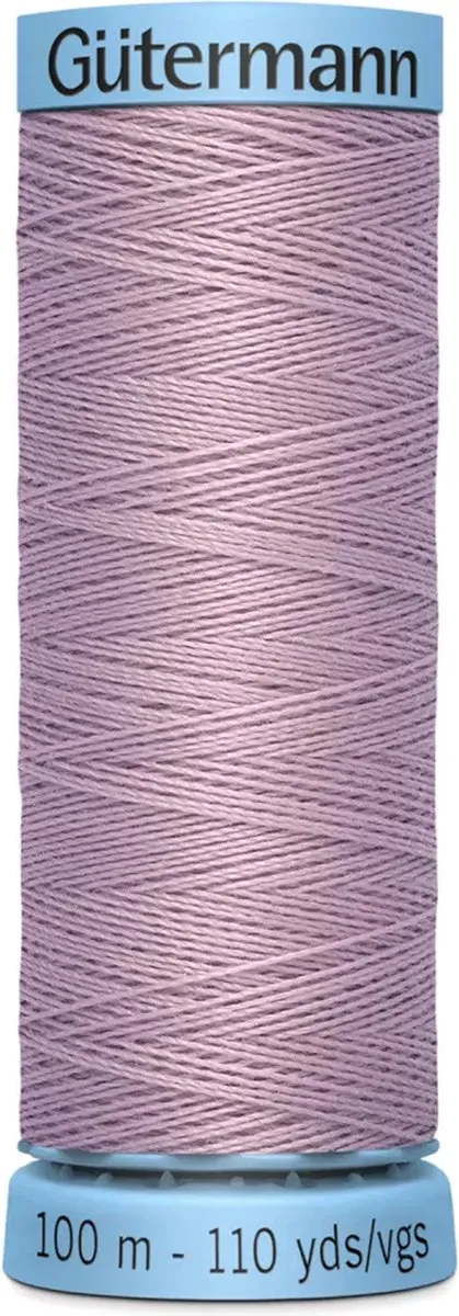 Gutermann Zijde Garen 100m - Kleur 568 Zwart/Grijs/Wit