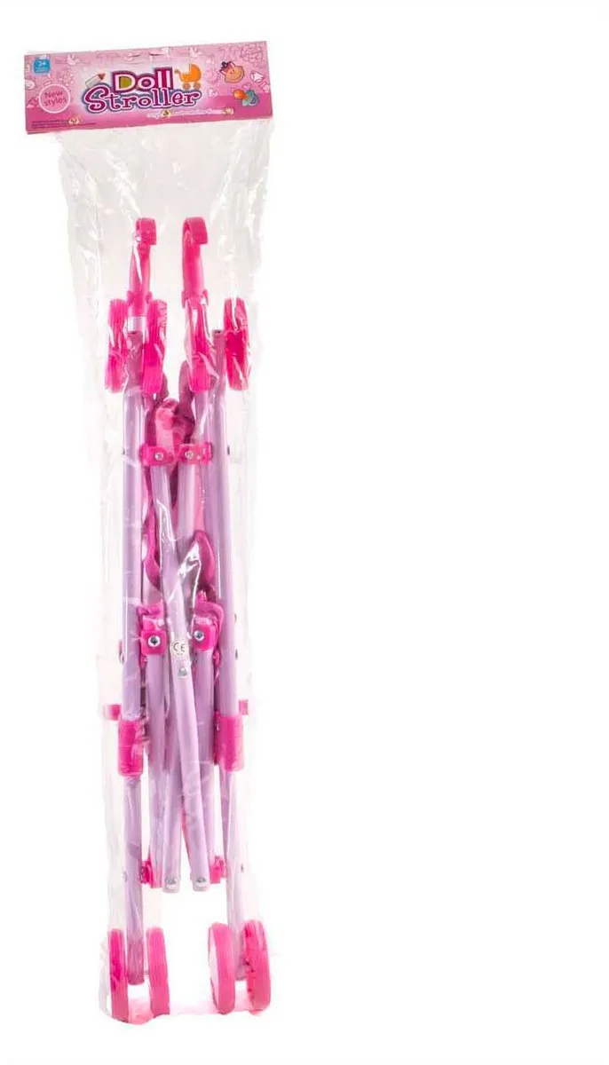 Jono Toys Poppenbuggy Wolken - Roze