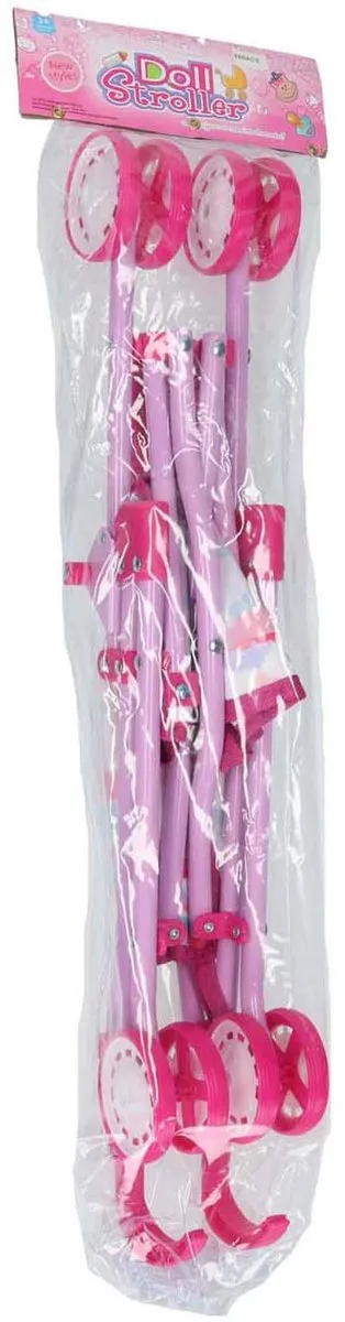 Jono Toys Poppenbuggy Wolken - Roze