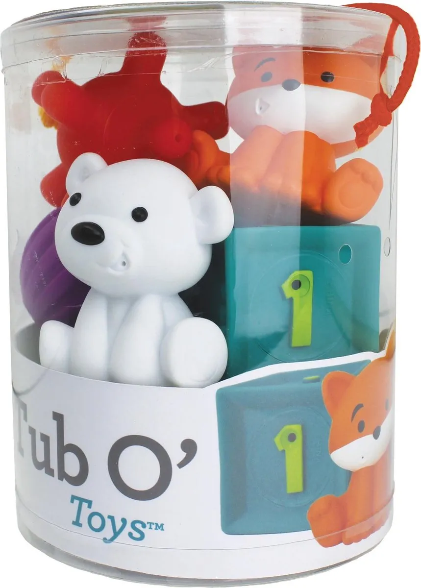 Infantino Speelset Tub O'Toys Badspeelgoed - Multicolor
