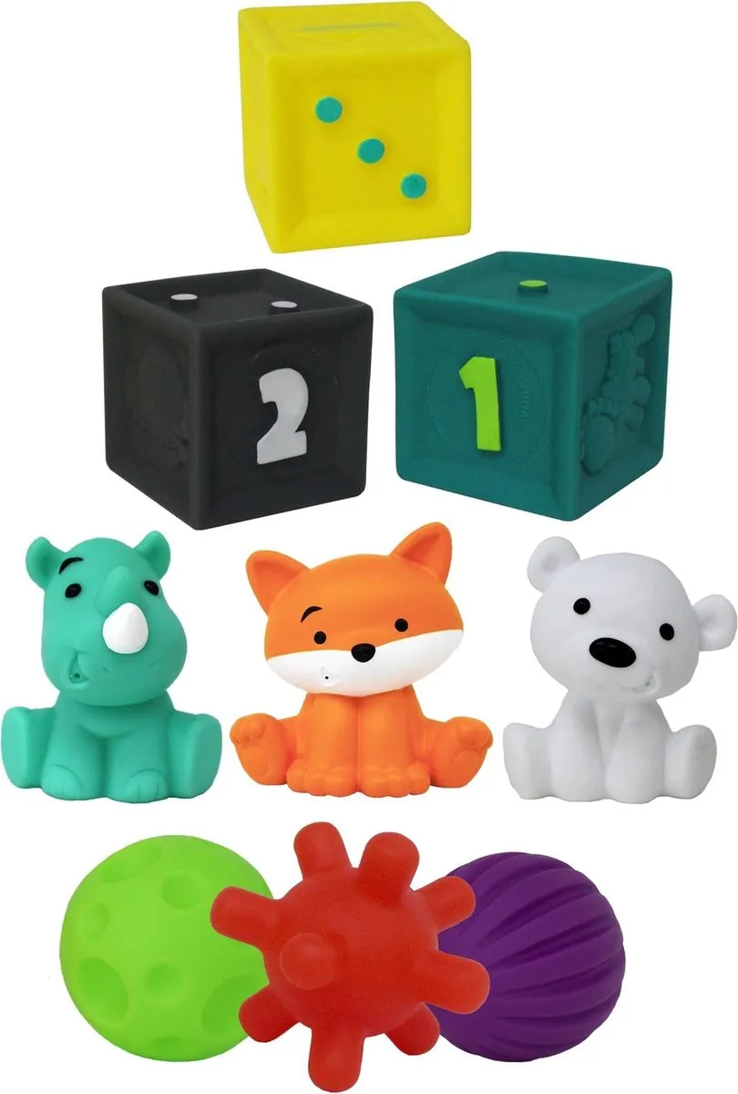 Infantino Speelset Tub O'Toys Badspeelgoed