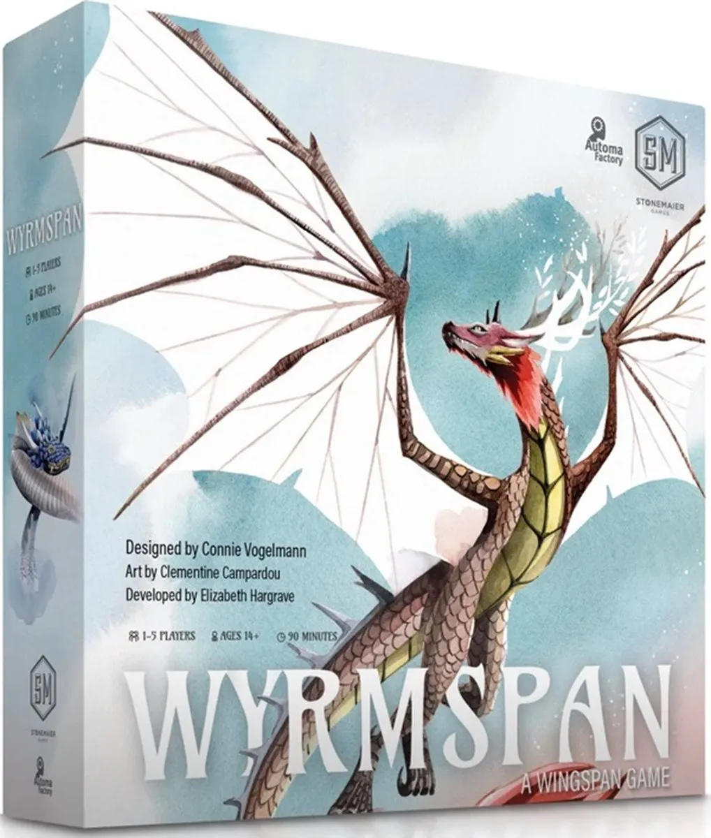 Stonemaier Games Wyrmspan Bordspel - 1-5 Spelers