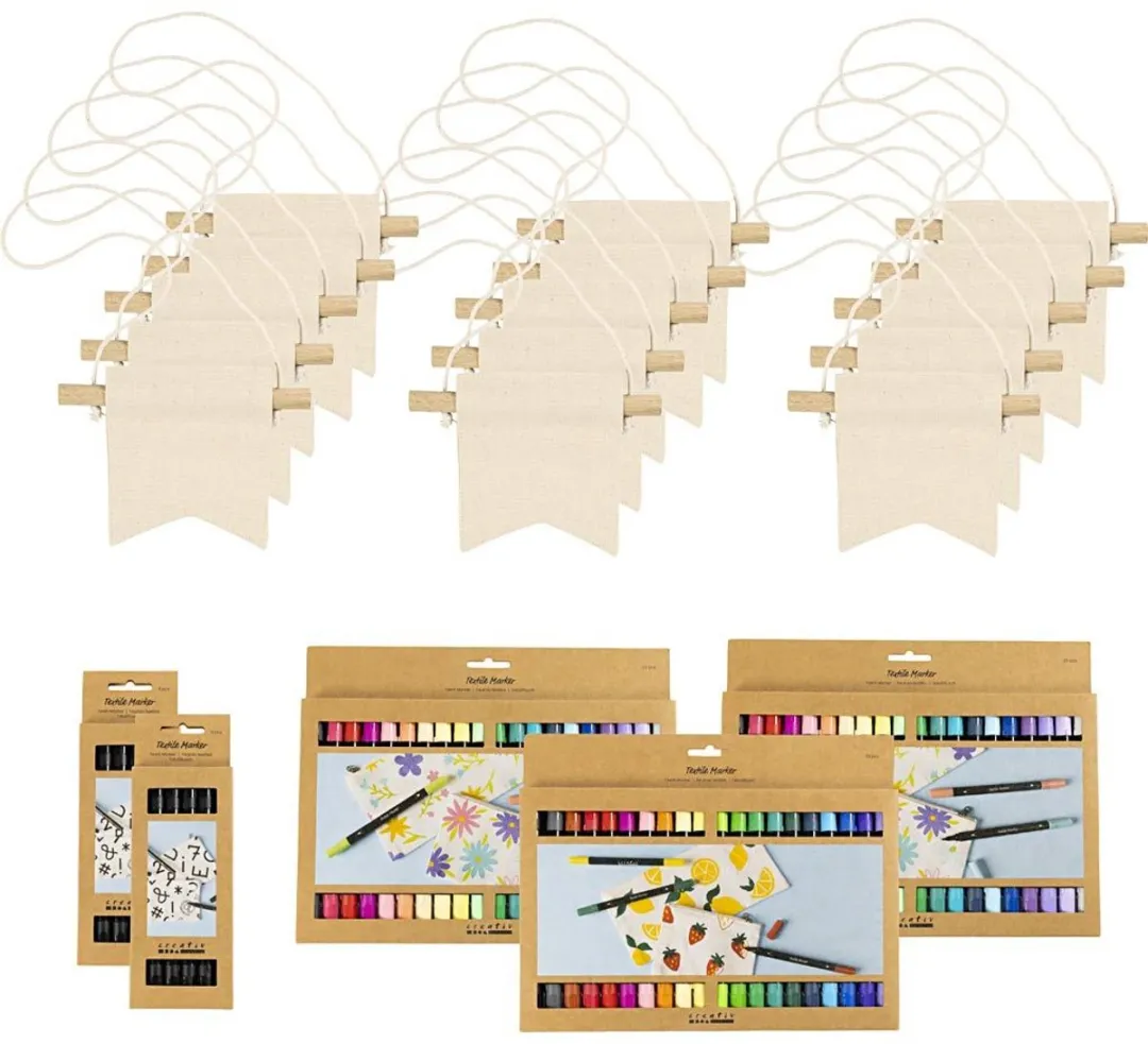 Creativ Company Verfset Spandoek 60 Stuks