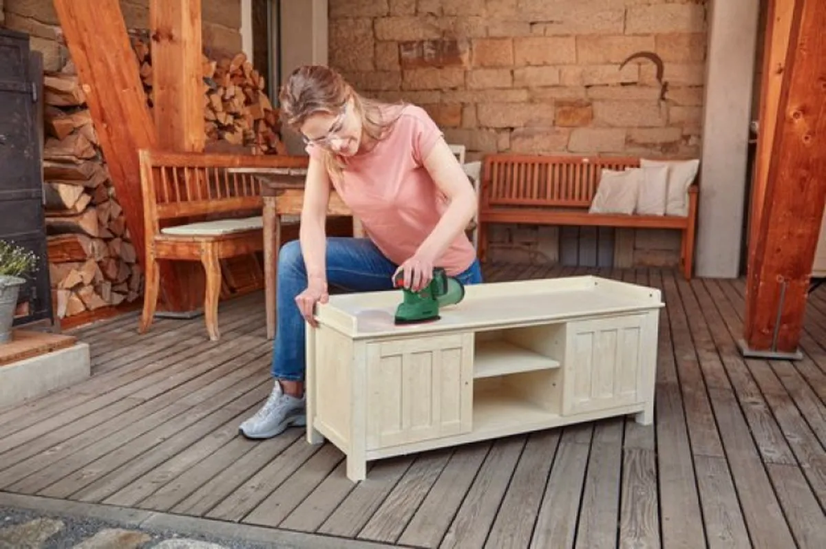 Bosch EasySander 18V-8 Accu Multischuurmachine - 3 Schuurbladen