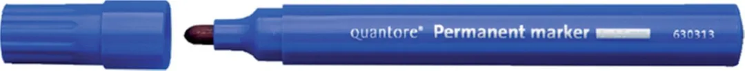Quantore Permanent Marker 1-1.5mm Blauw