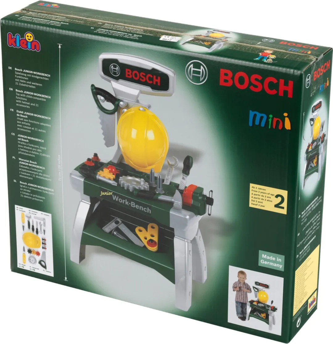 Klein Toys Bosch Junior Werkbank - Groen