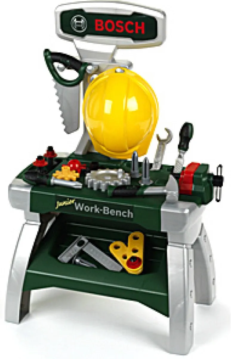 Klein Toys Bosch Junior Werkbank - Groen - afbeelding 6 van 6