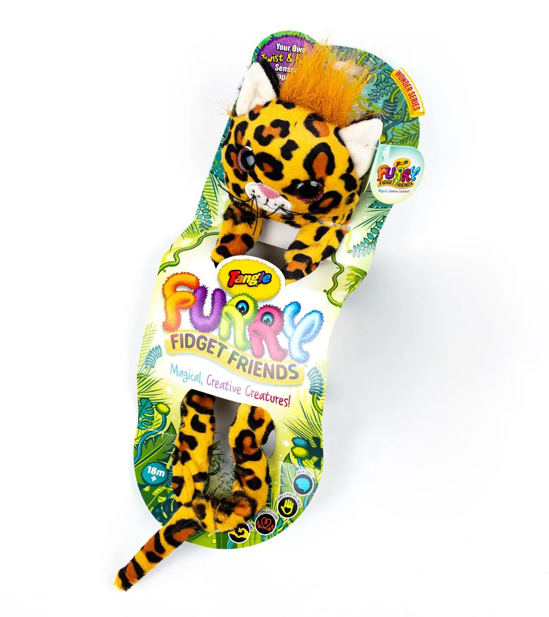 Tangle Toys Wisdom The Leopard Fidget Toy