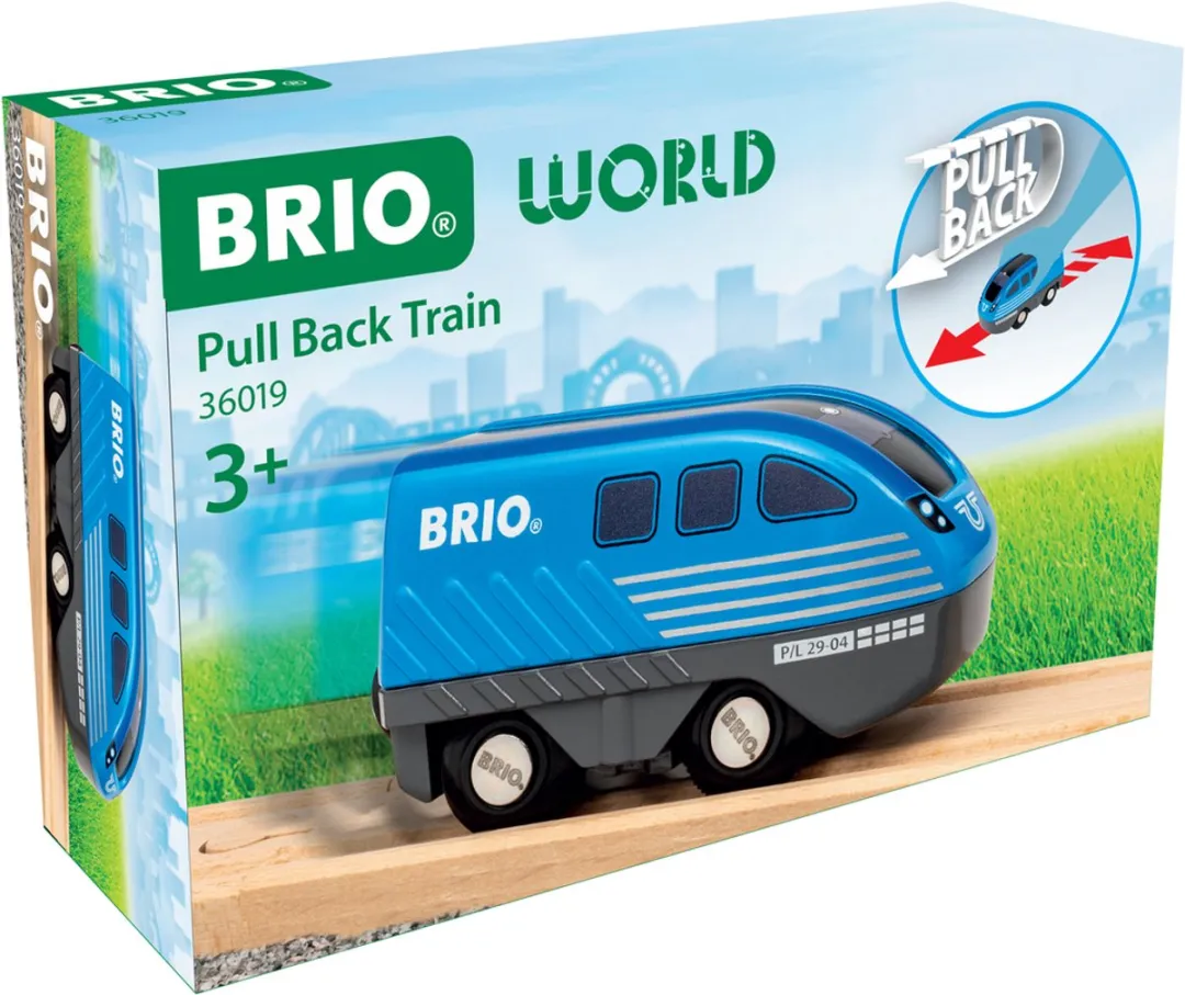 BRIO Pull Back Trein 36019