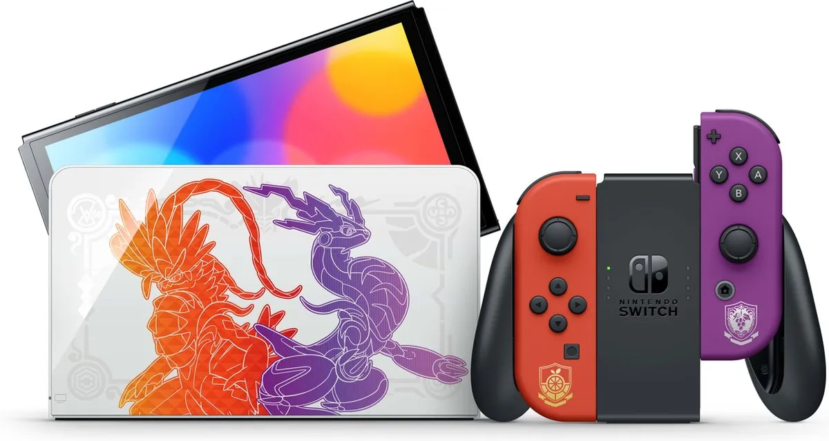 Nintendo Switch OLED Pokémon Scarlet & Violet Editie 64GB