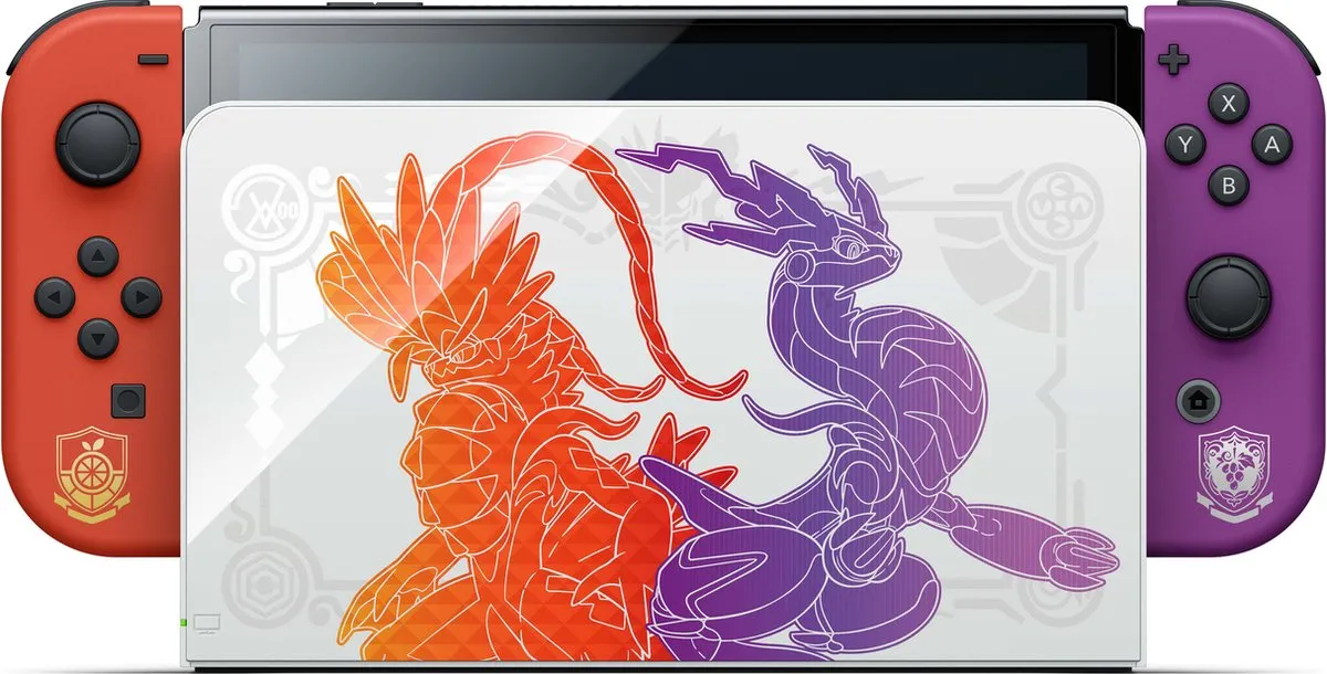 Nintendo Switch OLED Pokémon Scarlet & Violet Editie 64GB