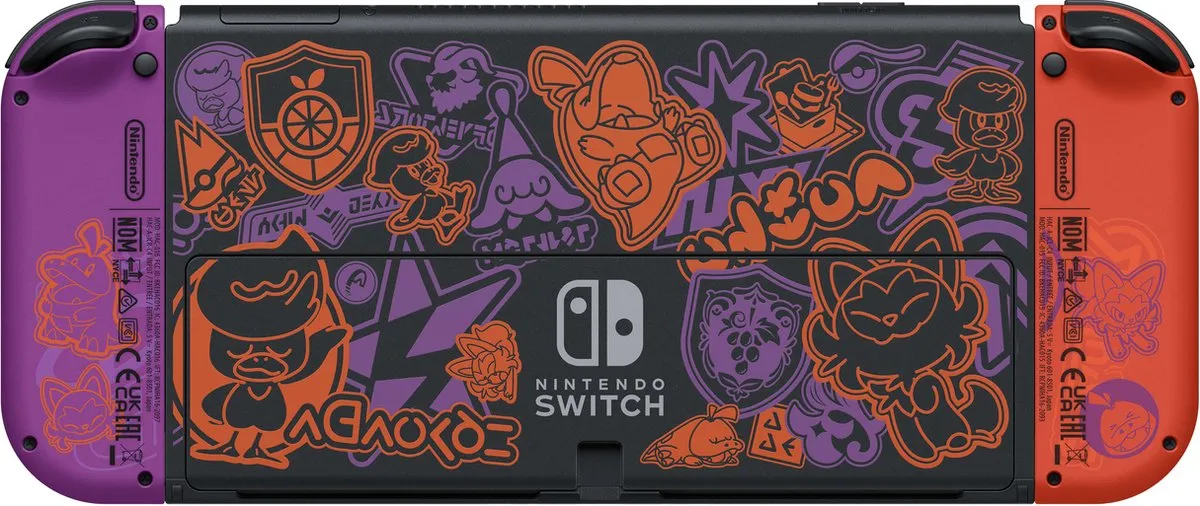 Nintendo Switch OLED Pokémon Scarlet & Violet Editie 64GB