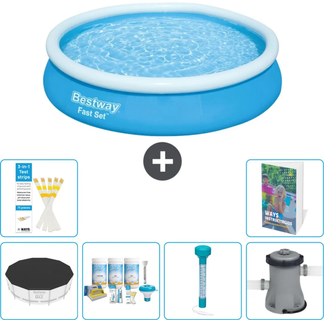 Bestway Fast Set Rond Zwembad 366x76cm