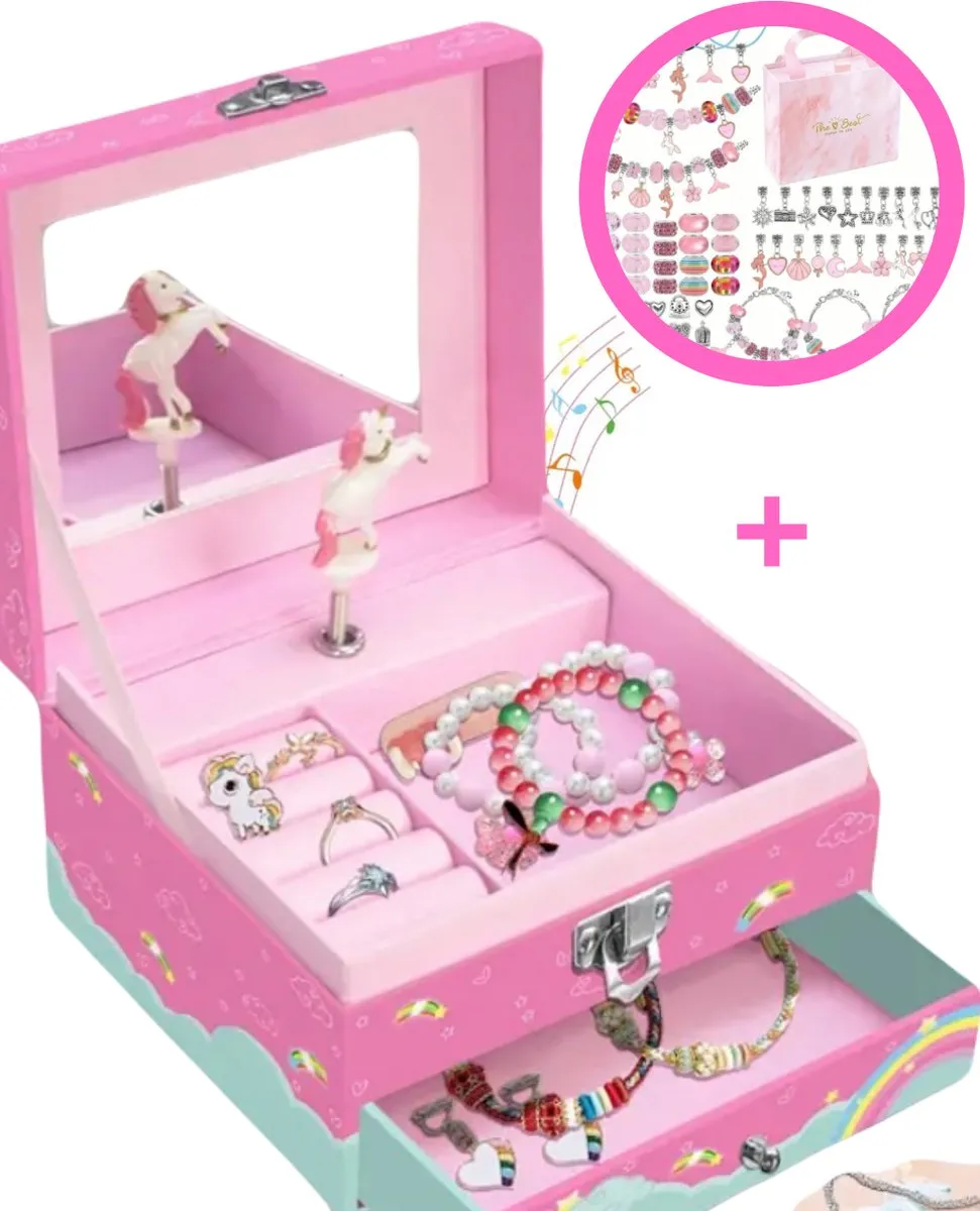 Happy U Kids Unicorn Sieradendoos