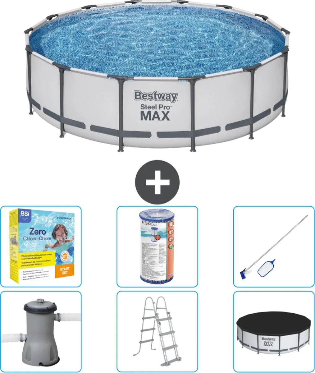 Bestway Steel Pro MAX Zwembad 427x107cm