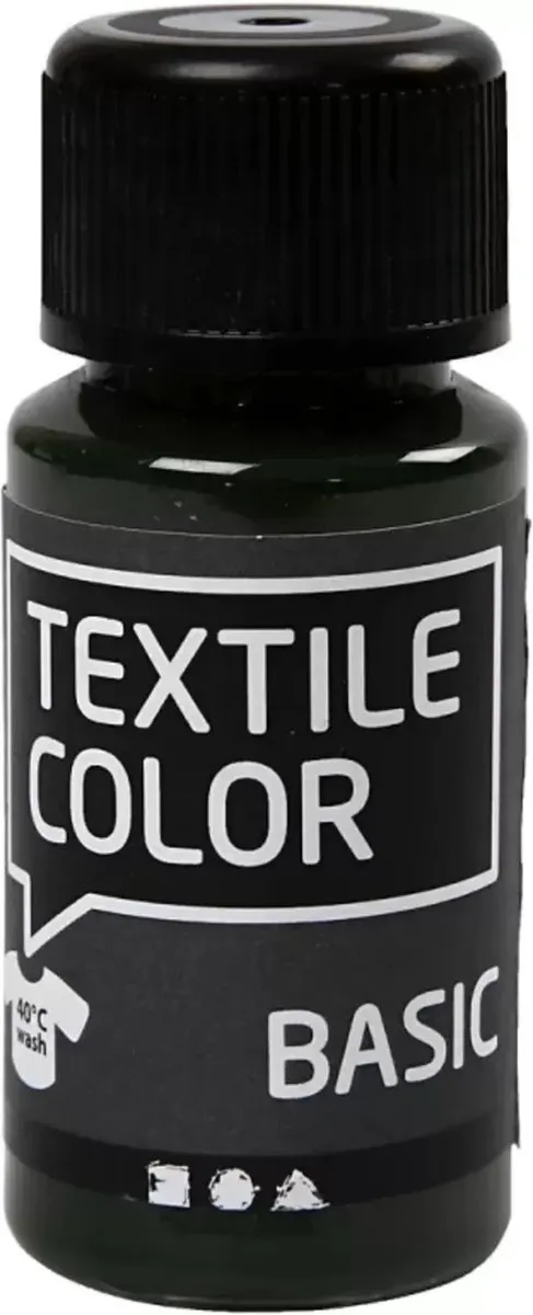 Creativ Company Creotime Textile Color Olijfgroen 50ml