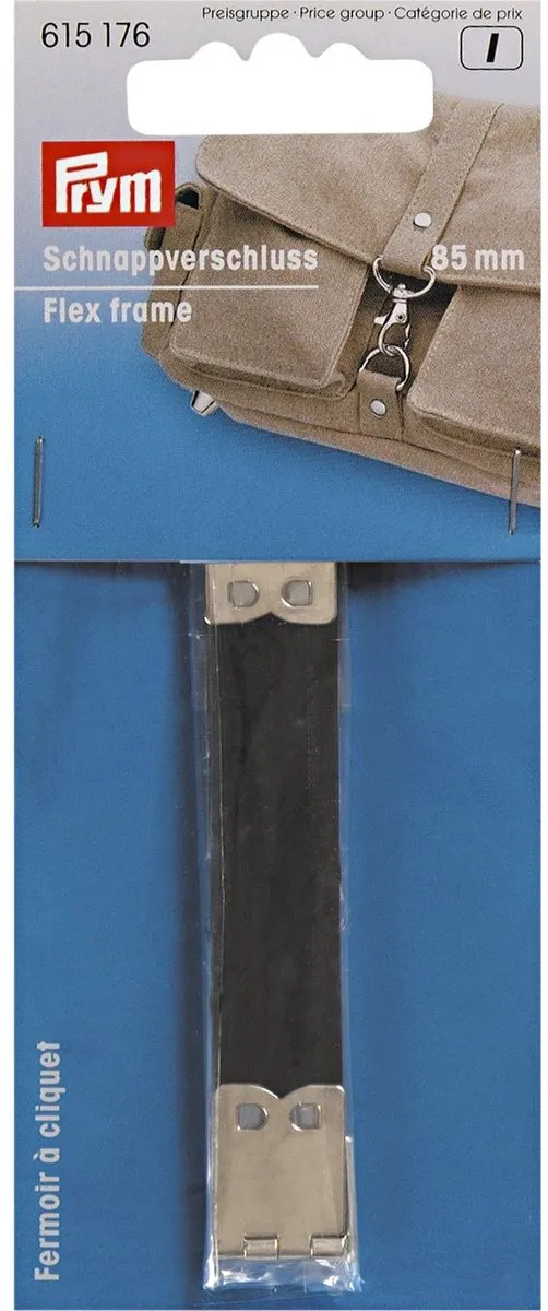 Prym Snapsluiting 85mm - Grijs
