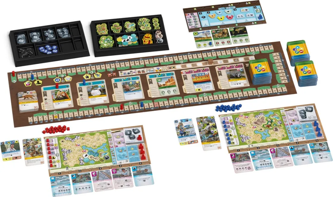 White Goblin Games Ark Nova Expertspel WGG2230 - 1-4 Spelers