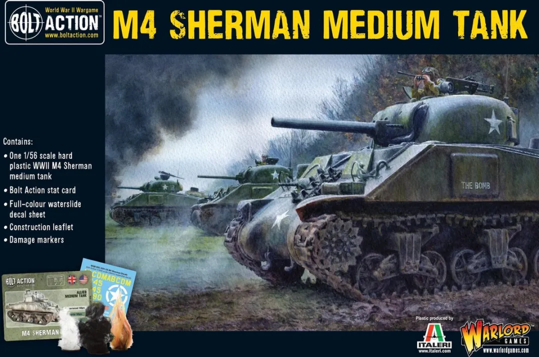 Warlord Games Bolt Action M4 Sherman Medium Tank