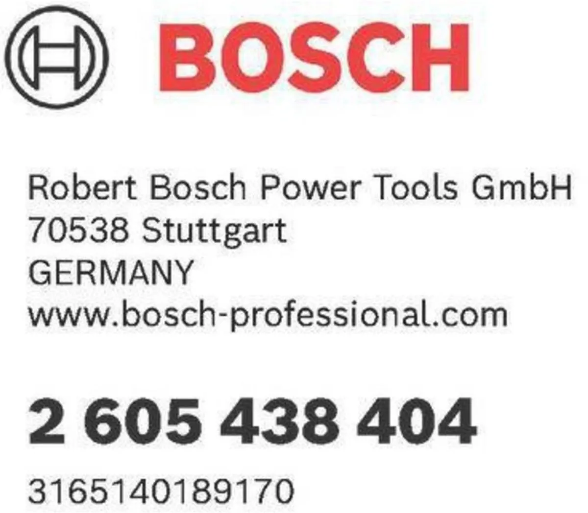 Bosch GW PWS 2605438404 Koffiezetfilter - Kleurloos