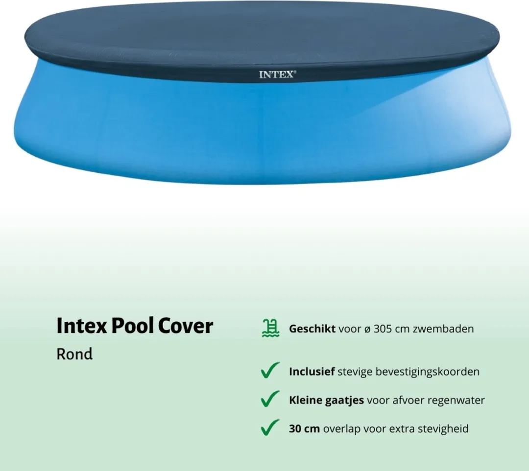 Intex Easy Set Zwembad 305x61cm - Blauw - 3077L