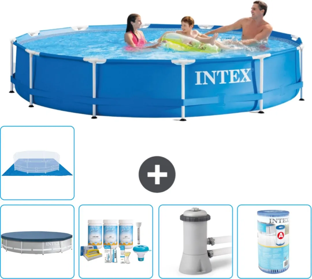 Intex 28210NP Rond Frame Zwembad 366x76cm