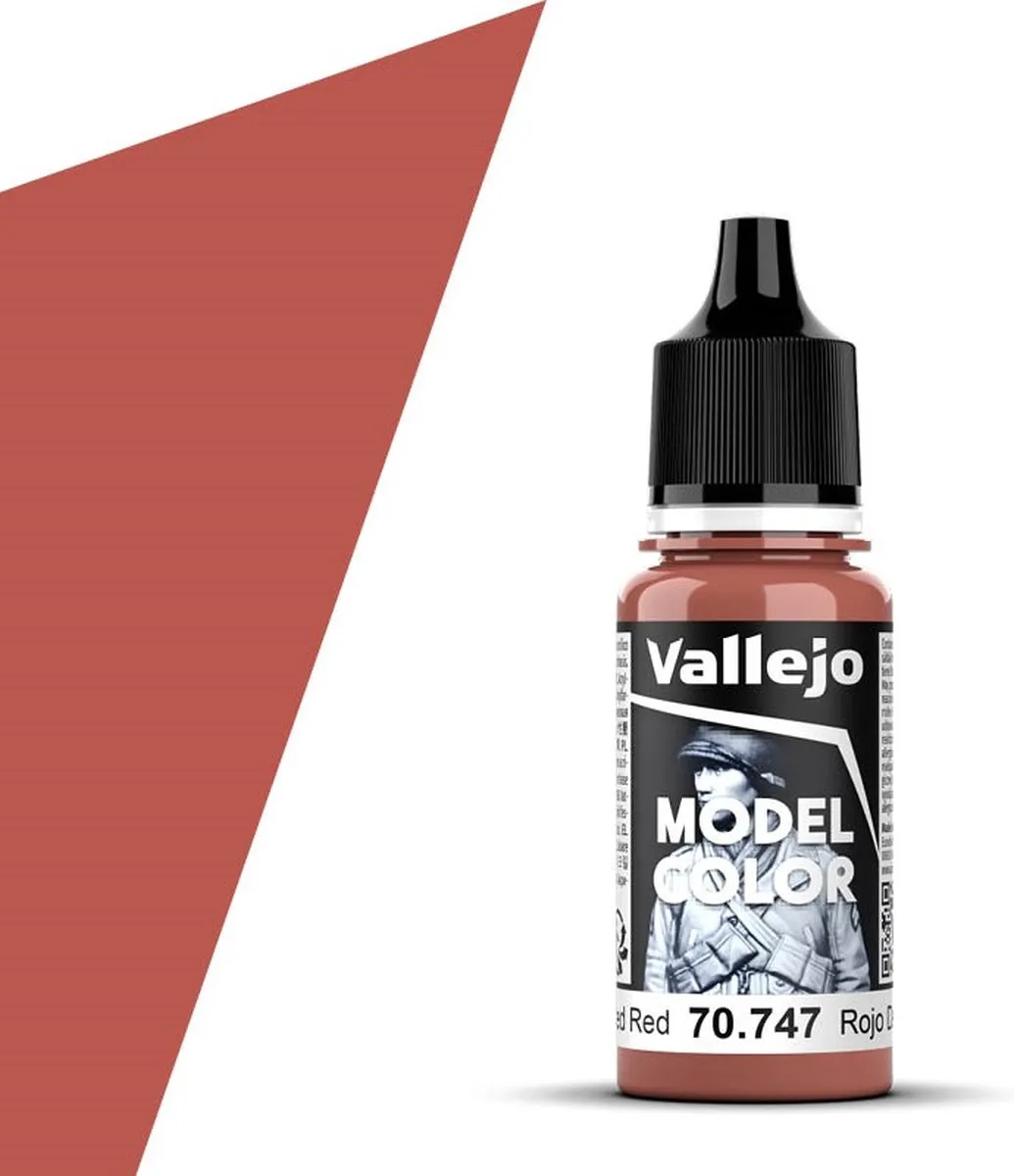 Vallejo Model Color Faded Red Acrylverf 18ml