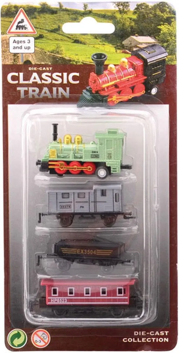 Johntoy JT26069 Diecast Trein Multikleur - afbeelding 6 van 6