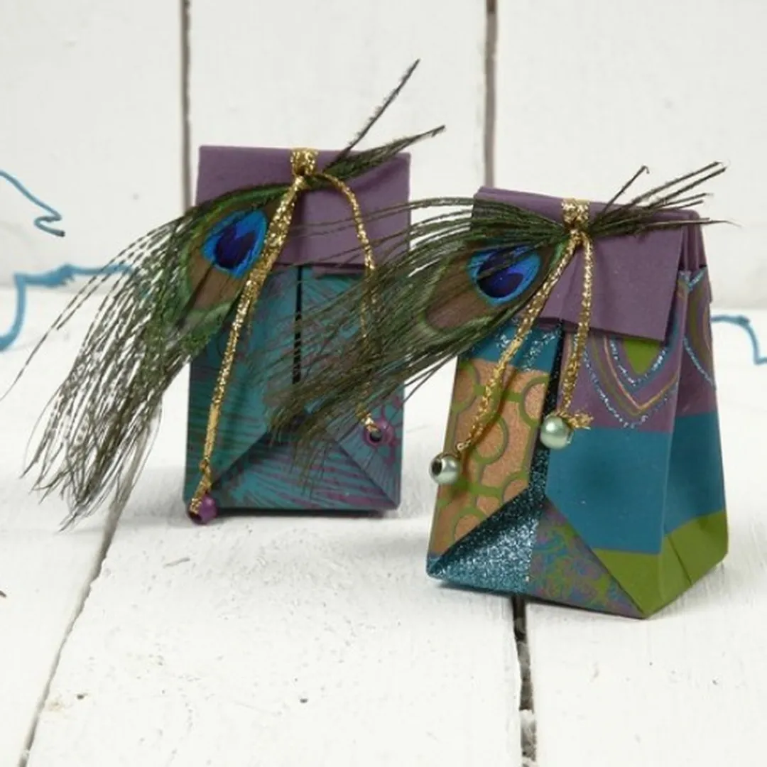 Creativ Company Pauwenveren - 10 Stuks