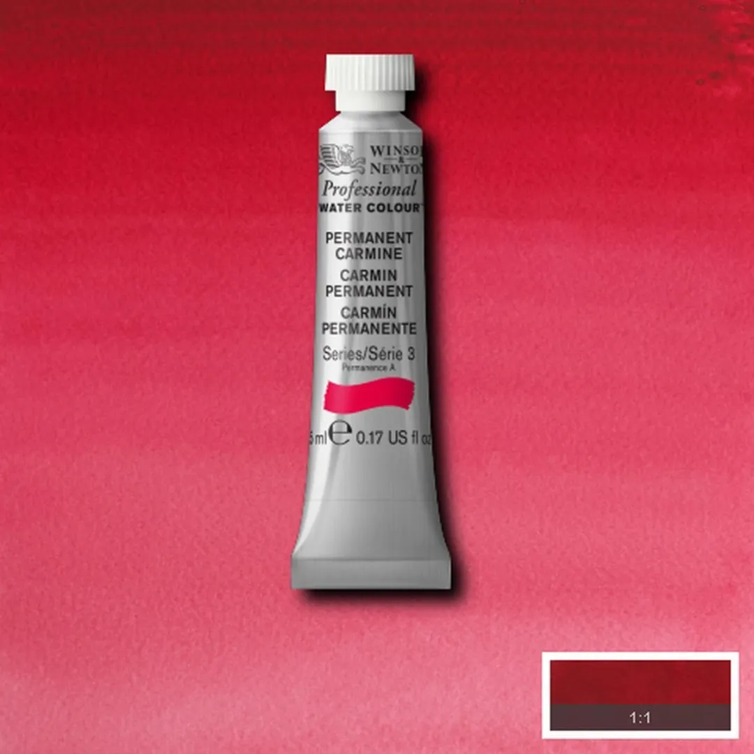 Winsor & Newton Professional Aquarelverf Permanent Carmine 5ml