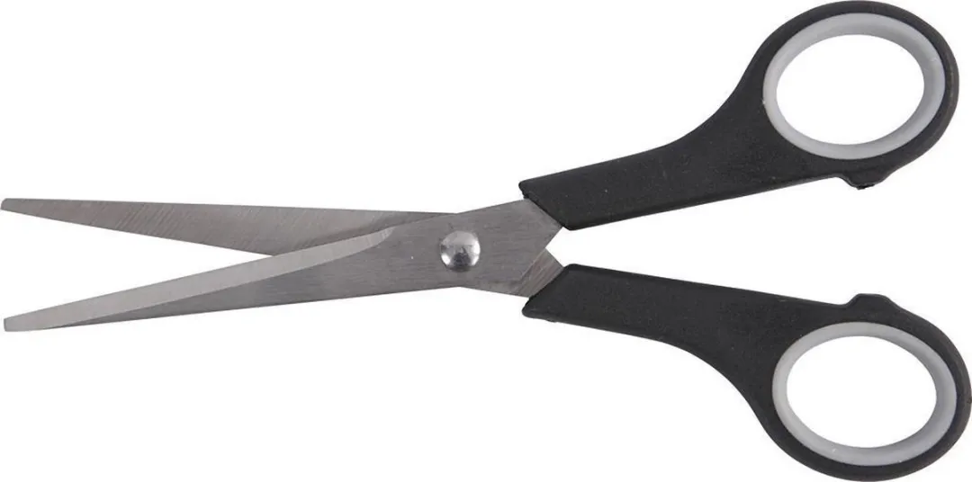 Creativ Company Kinderschaar 17cm - 12 Stuks - Zwart