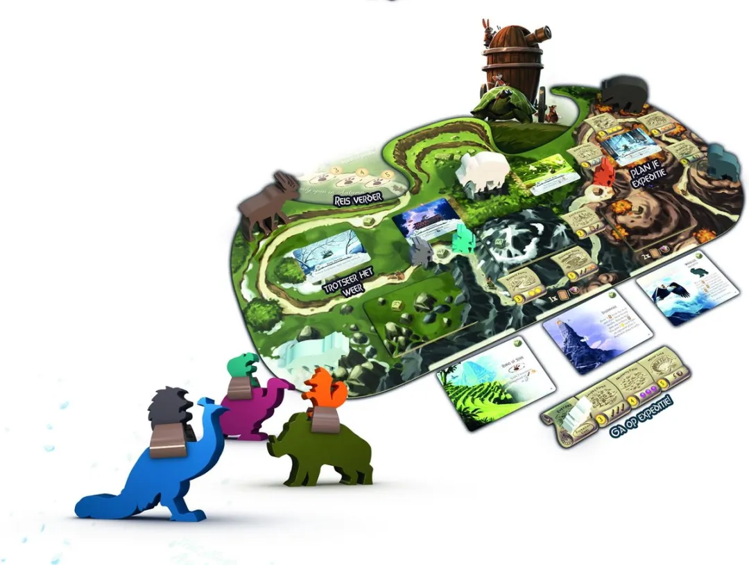 White Goblin Games Everdell Spirecrest Familiespel - 1-4 spelers - 90 minuten