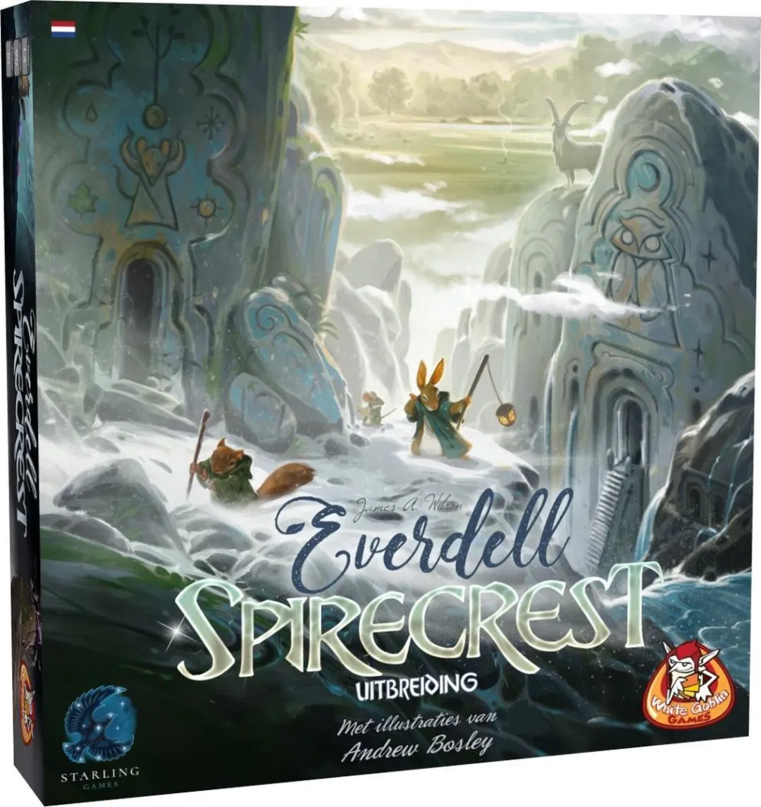 White Goblin Games Everdell Spirecrest Familiespel - 1-4 spelers - 90 minuten