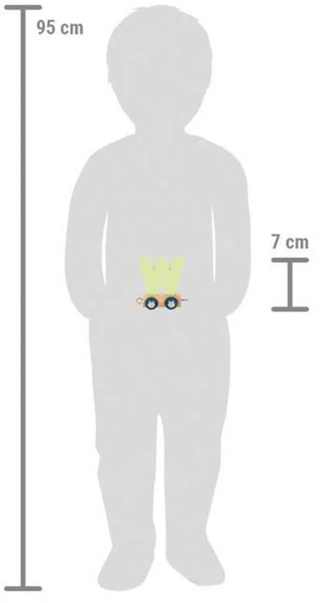 Small Foot Houten Lettertrein Polar
