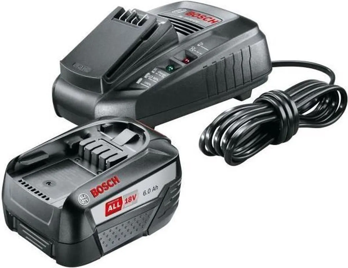 Bosch 1600A00ZR8 18V Accu & Lader - 6.0Ah