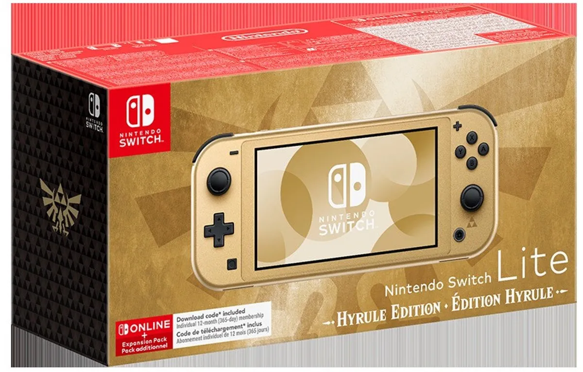 Nintendo Switch Lite Hyrule Edition - 32GB - Goud