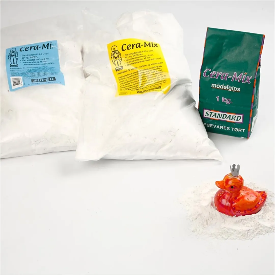 Creativ Company Cera-Mix Gipsgietmix 5kg - Wit