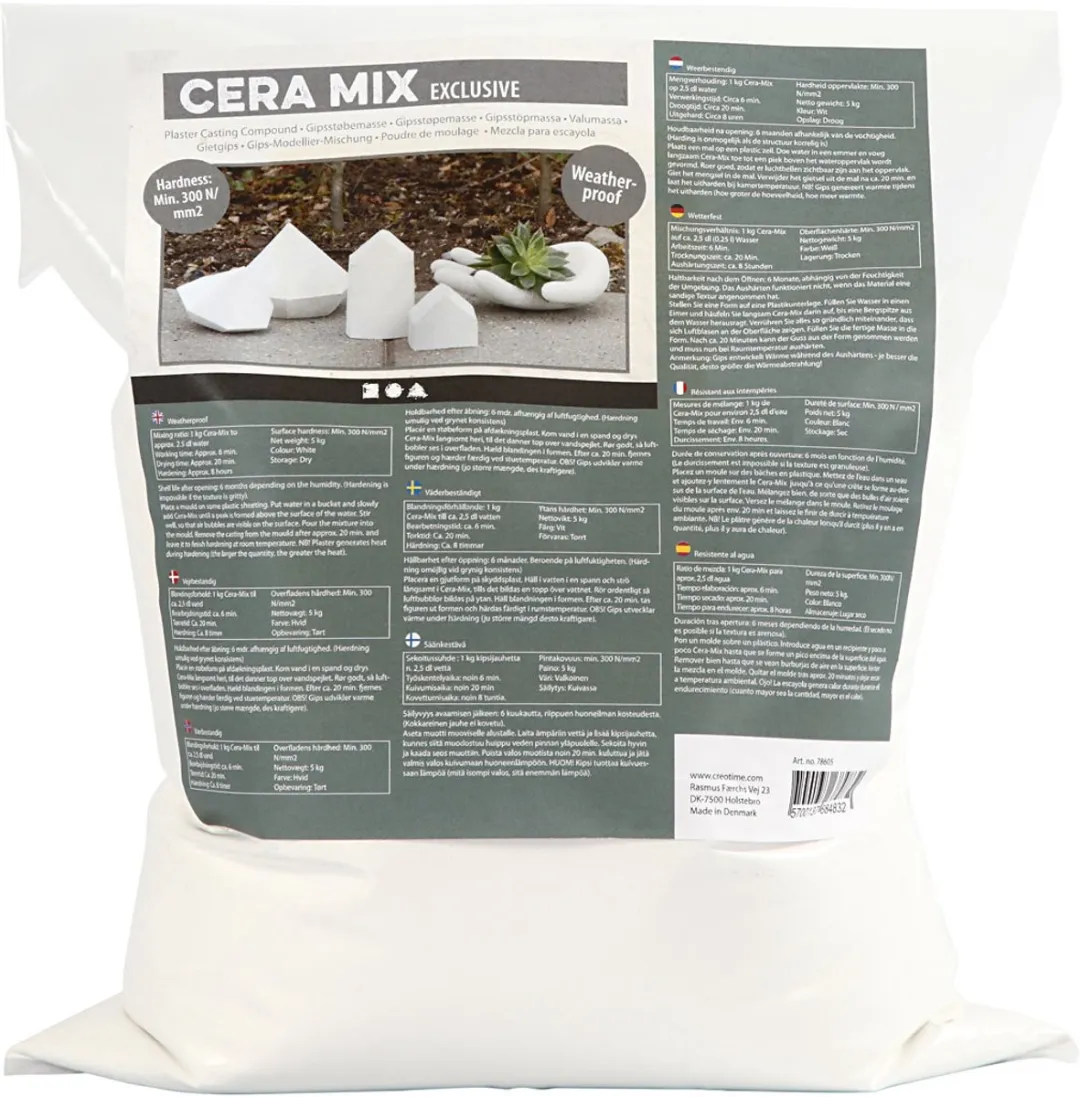 Creativ Company Cera-Mix Gipsgietmix 5kg