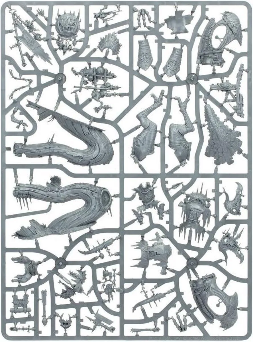 Games Workshop Orruk Warclans Gobsprakk the Mouth of Mork - 75 Onderdelen